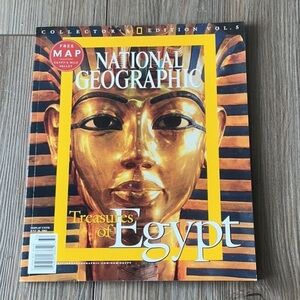 National Geographic Treasures of Egypt Magazine 2003